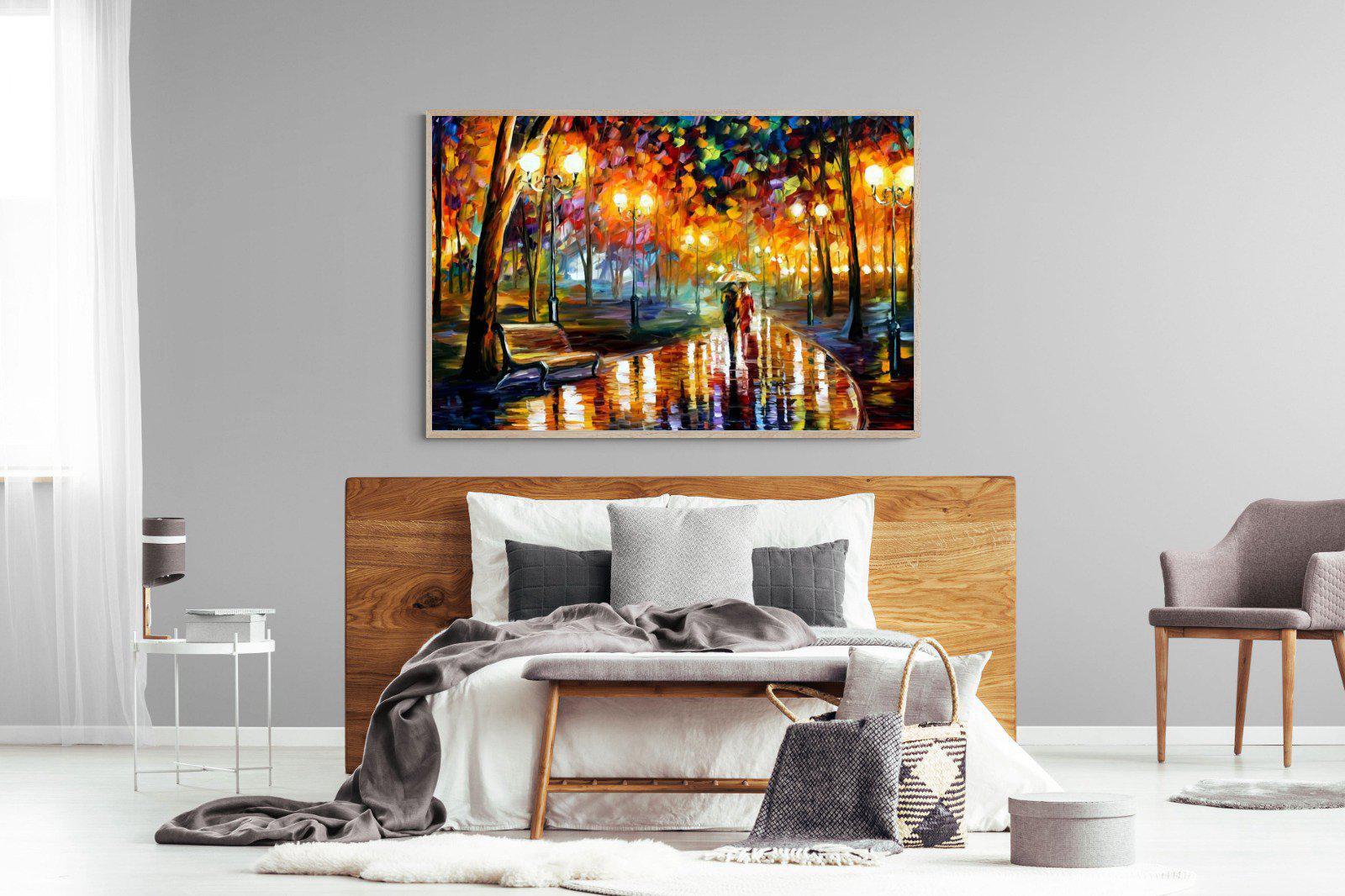 Rain's Rustle-Wall_Art-150 x 100cm-Mounted Canvas-Wood-Pixalot