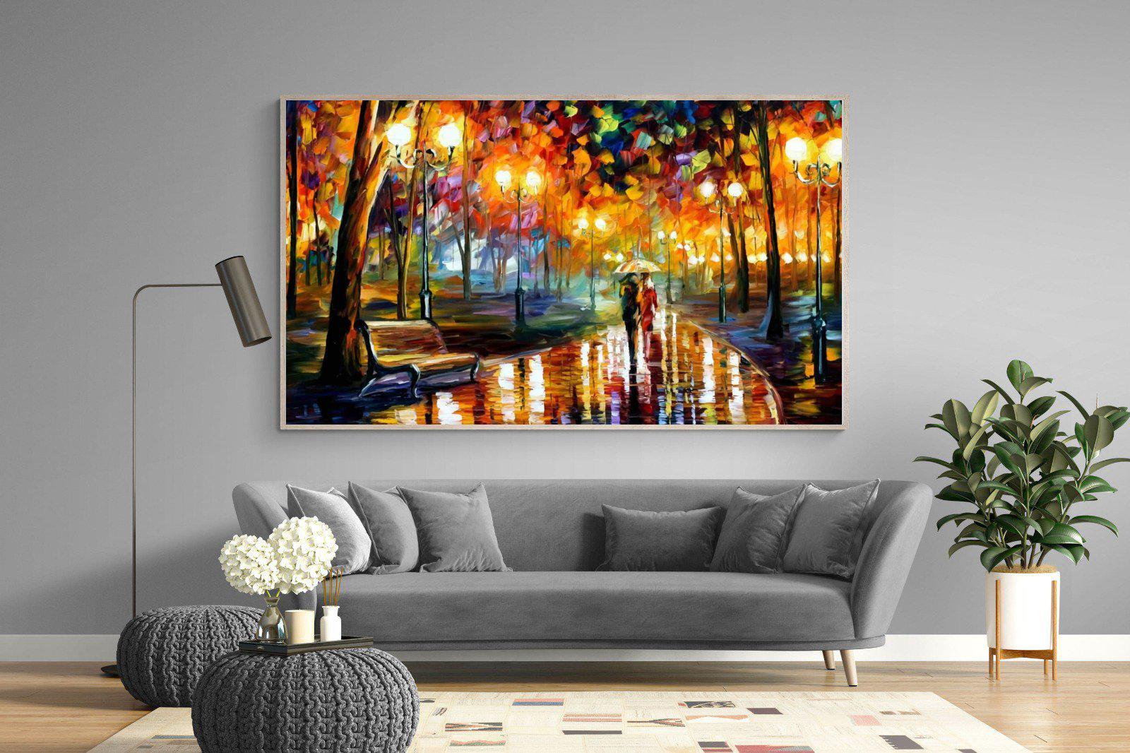 Rain's Rustle-Wall_Art-220 x 130cm-Mounted Canvas-Wood-Pixalot