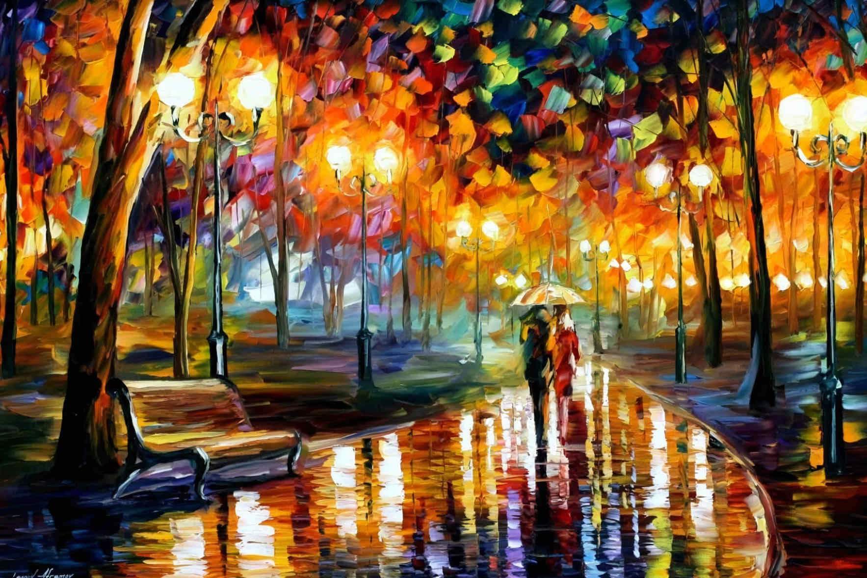 Rain's Rustle-Wall_Art-Pixalot