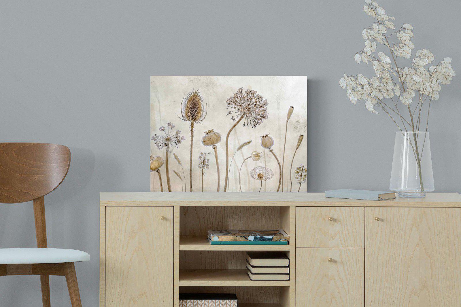 Seed Pods-Wall_Art-60 x 45cm-Mounted Canvas-No Frame-Pixalot