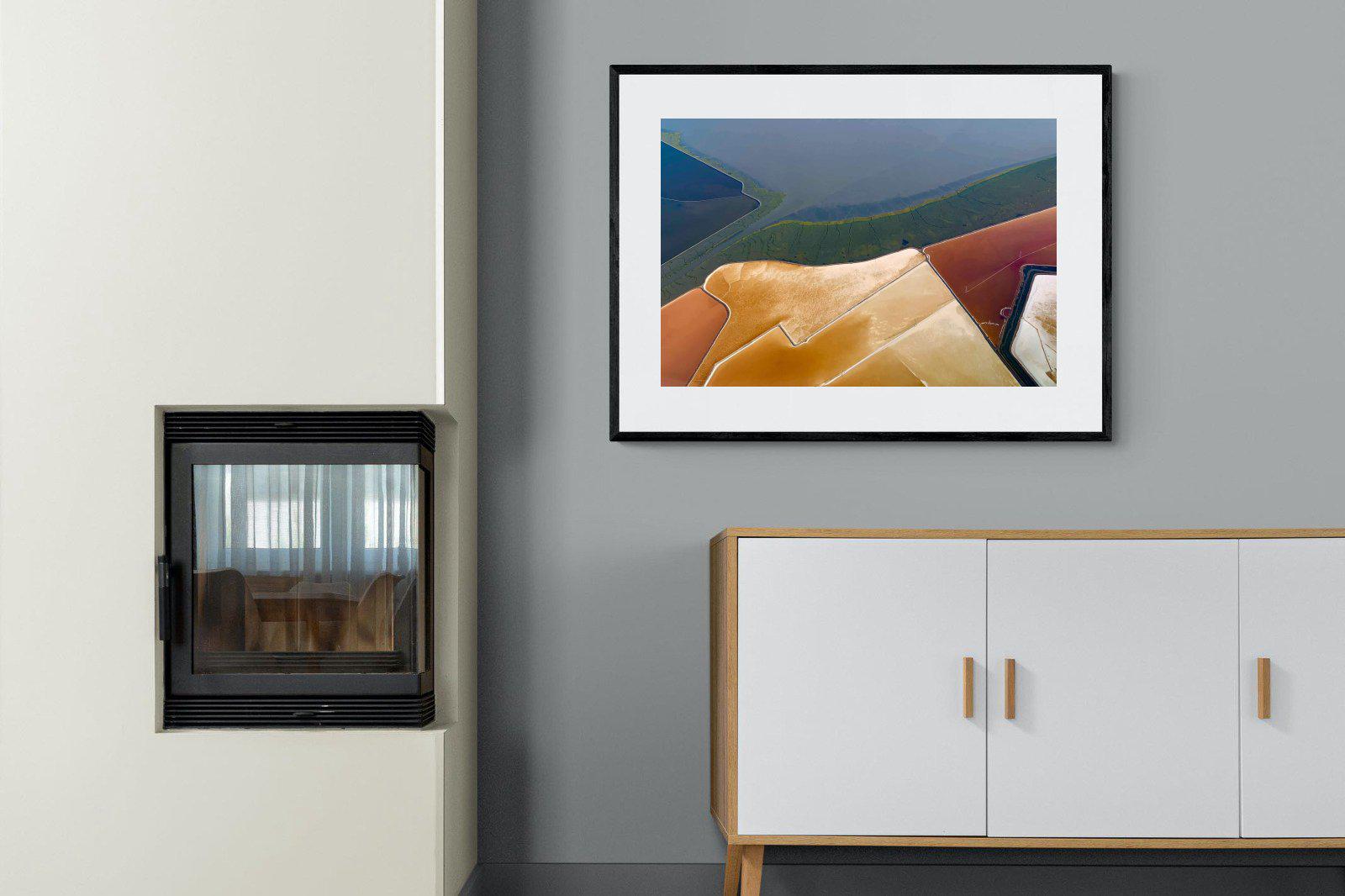 Shapes of Nature-Wall_Art-100 x 75cm-Framed Print-Black-Pixalot