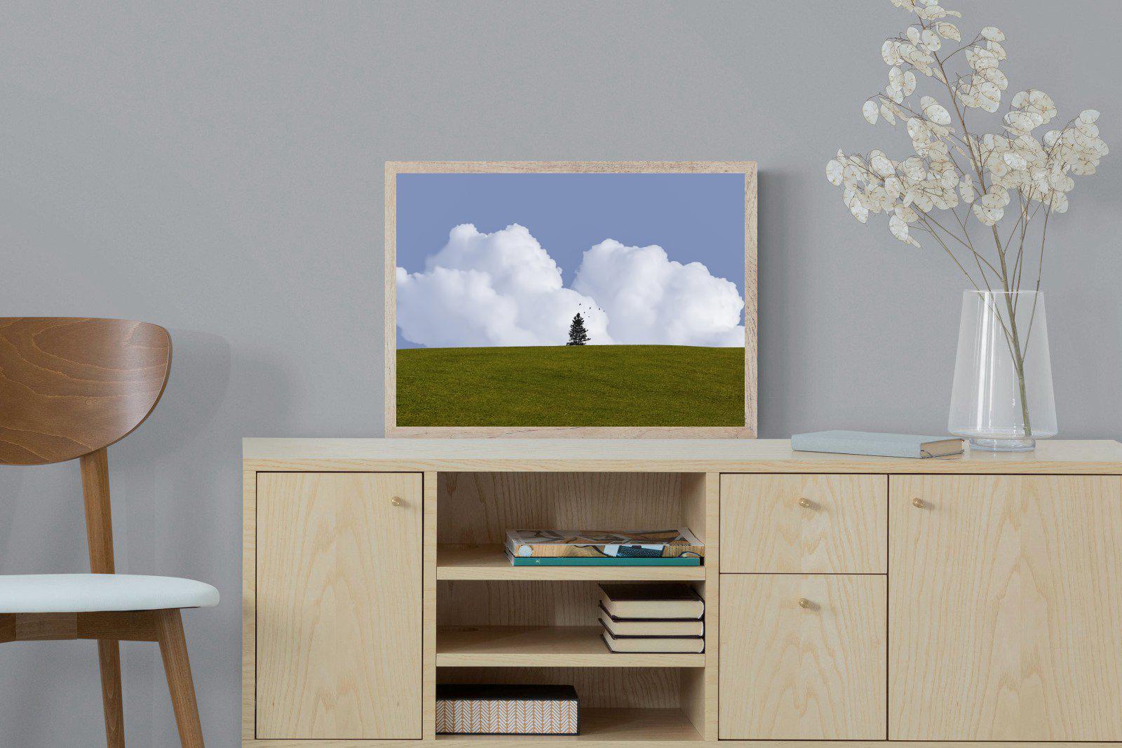 Solitude-Wall_Art-60 x 45cm-Mounted Canvas-Wood-Pixalot