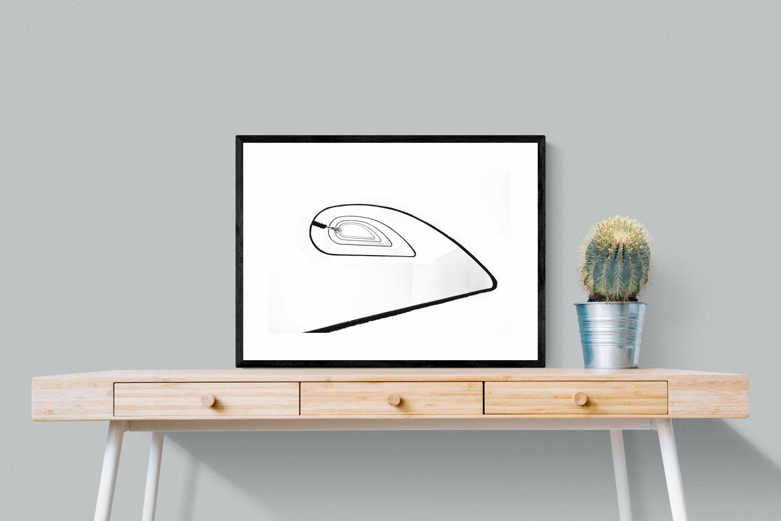 Stairwell-Wall_Art-80 x 60cm-Framed Print-Black-Pixalot