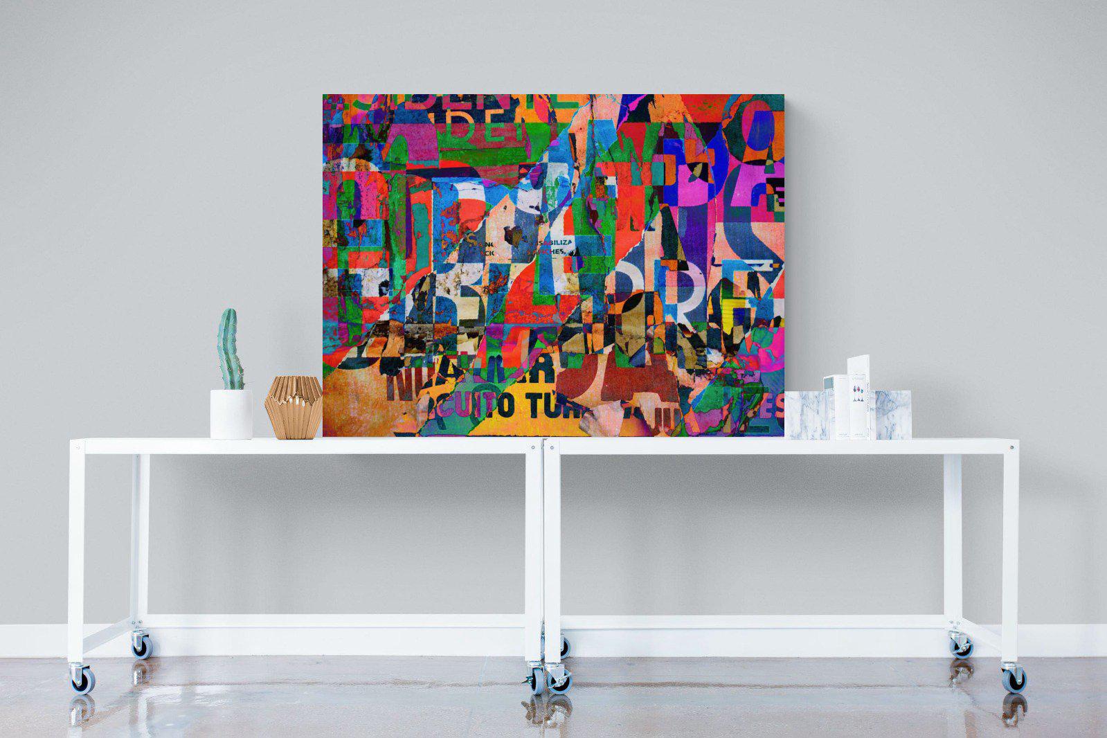 Statement-Wall_Art-120 x 90cm-Mounted Canvas-No Frame-Pixalot