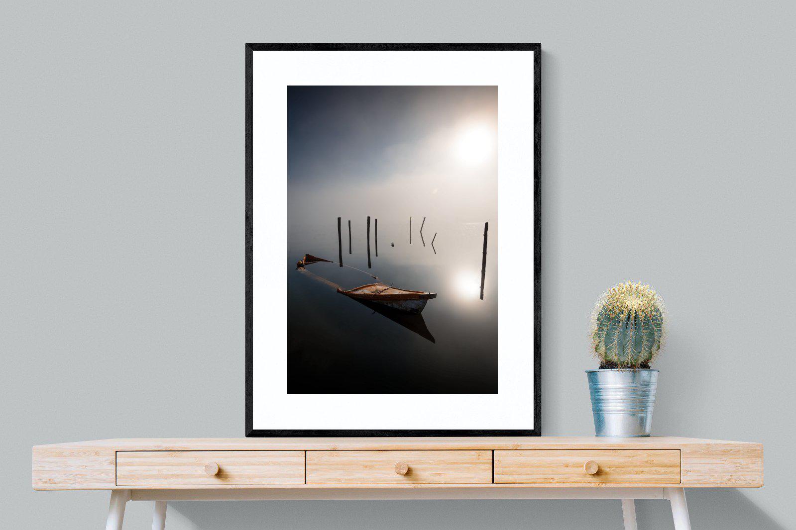Submerged-Wall_Art-75 x 100cm-Framed Print-Black-Pixalot