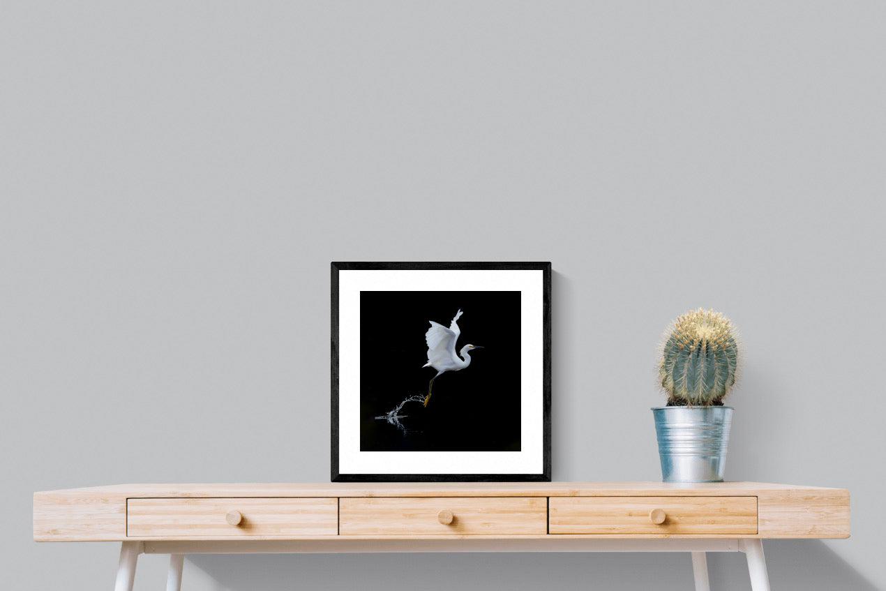 Take to the Air-Wall_Art-50 x 50cm-Framed Print-Black-Pixalot