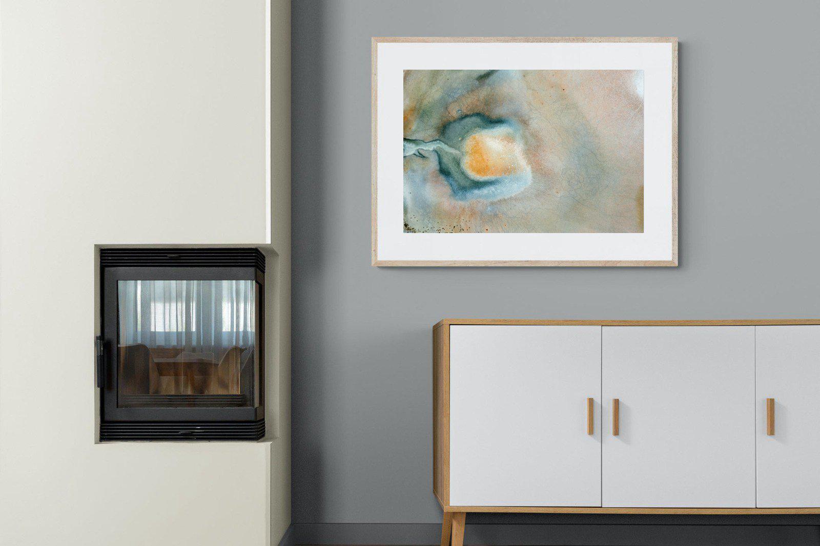 Textured Earth-Wall_Art-100 x 75cm-Framed Print-Wood-Pixalot