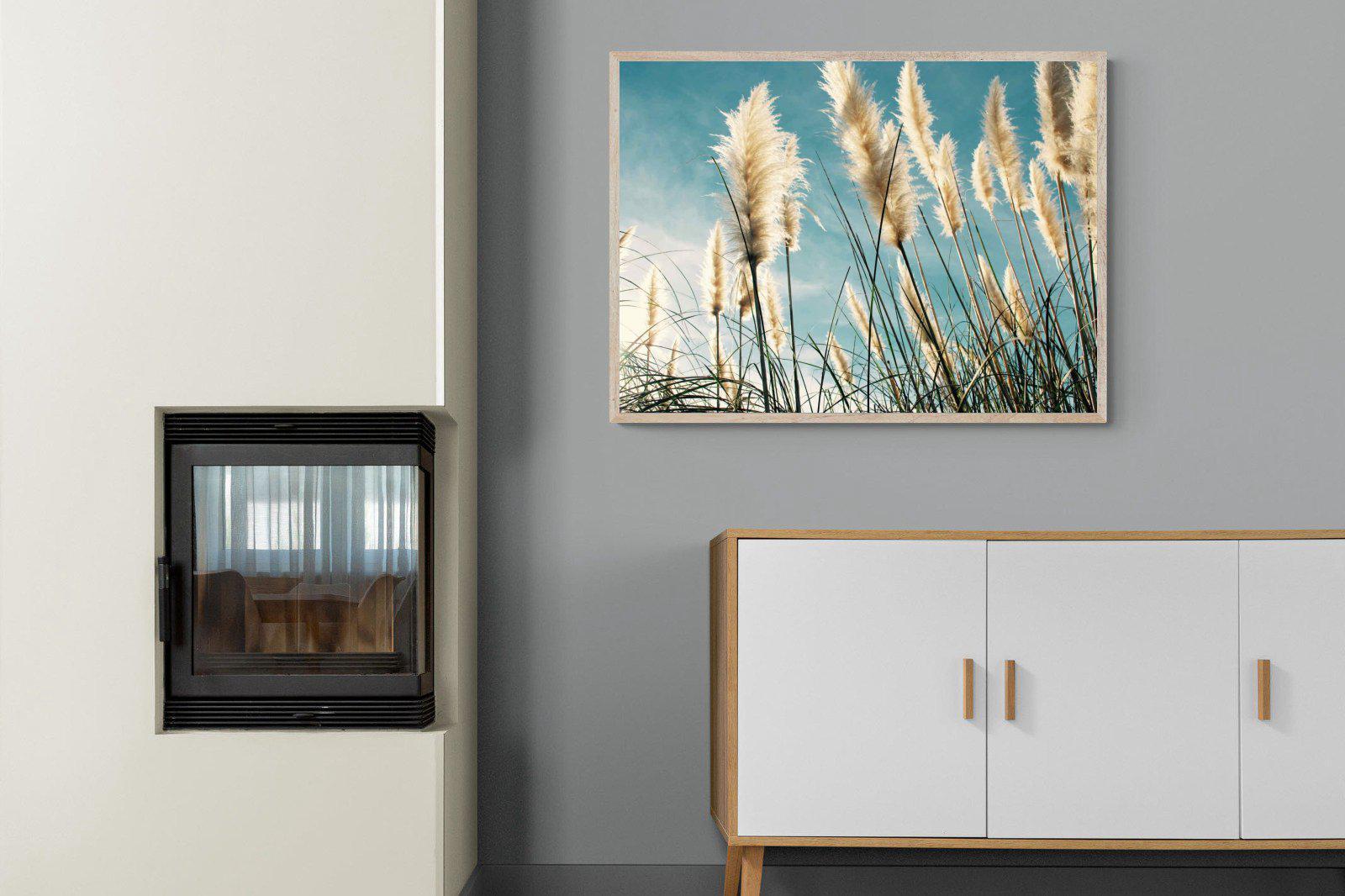 Toitoi-Wall_Art-100 x 75cm-Mounted Canvas-Wood-Pixalot