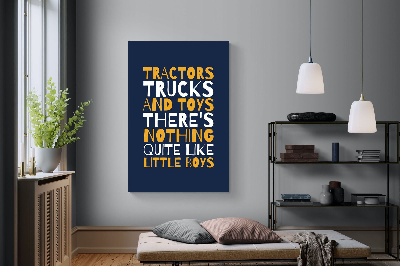 Tractors & Trucks-Wall_Art-Pixalot