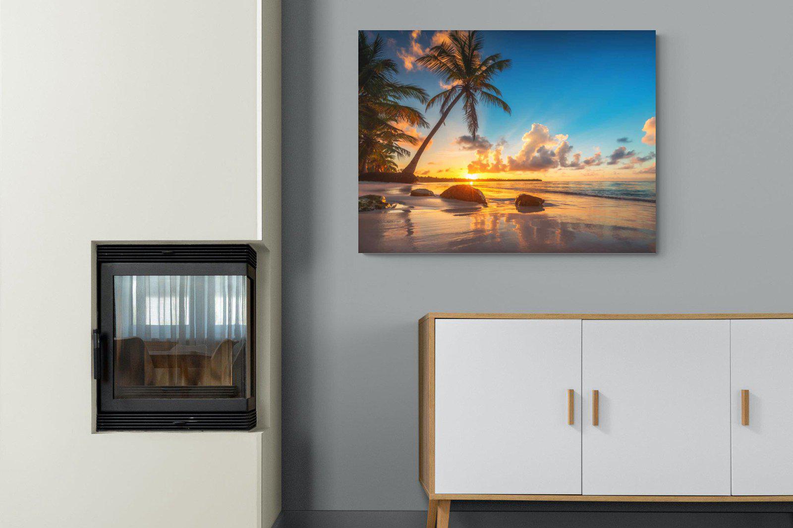 Tropicana-Wall_Art-100 x 75cm-Mounted Canvas-No Frame-Pixalot