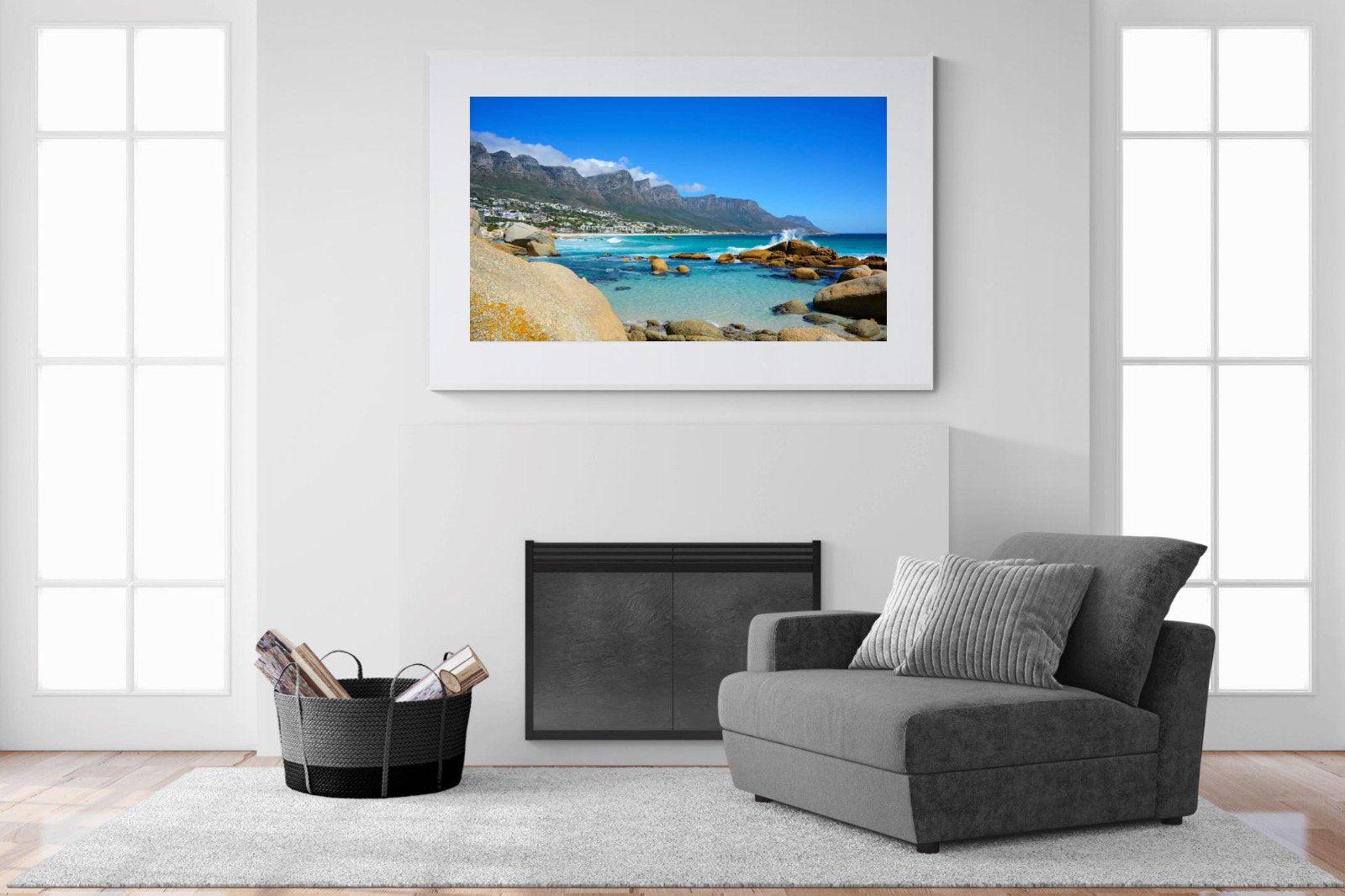 Twelve Apostles-Wall_Art-150 x 100cm-Framed Print-White-Pixalot