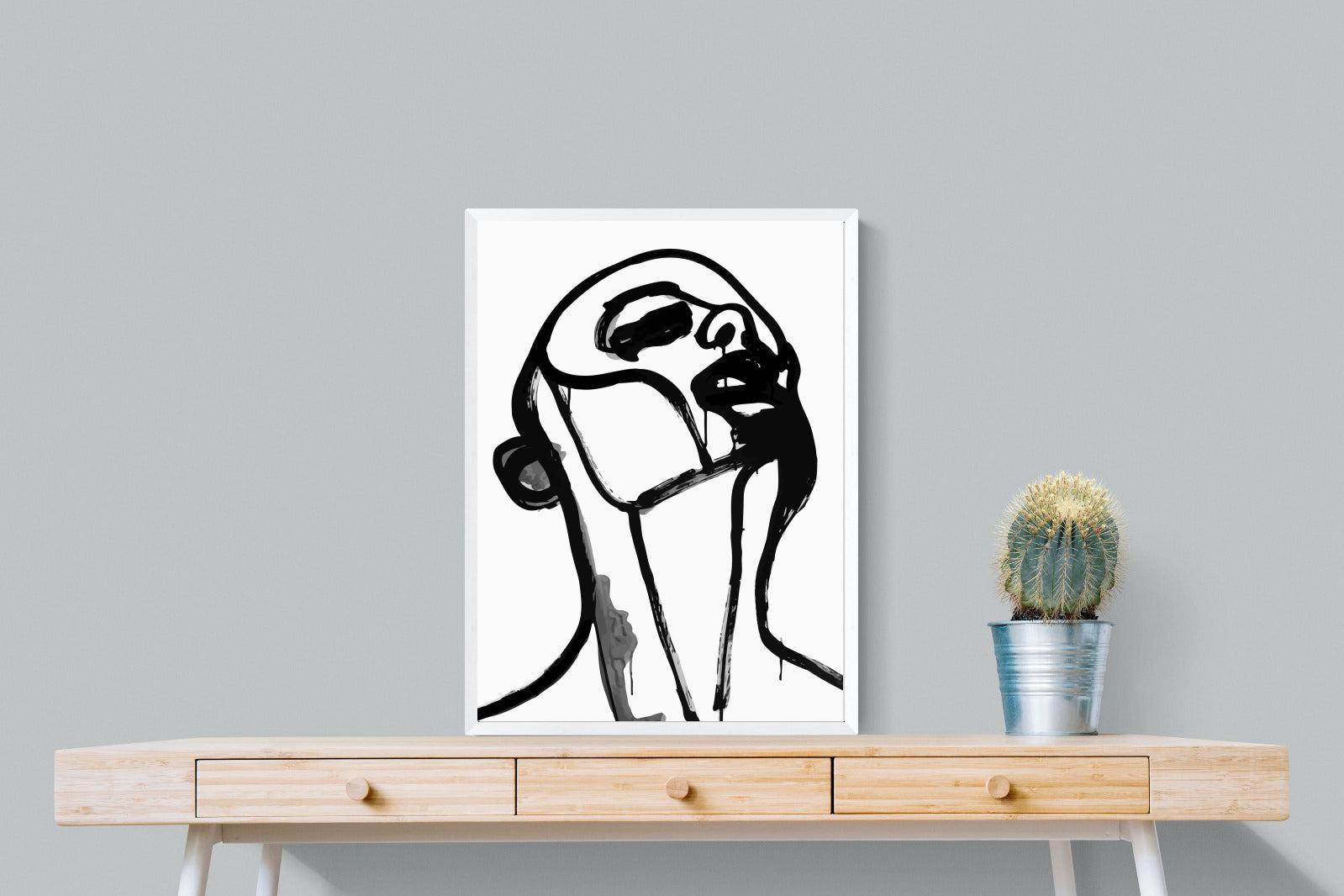 Unbowed-Wall_Art-60 x 80cm-Mounted Canvas-White-Pixalot