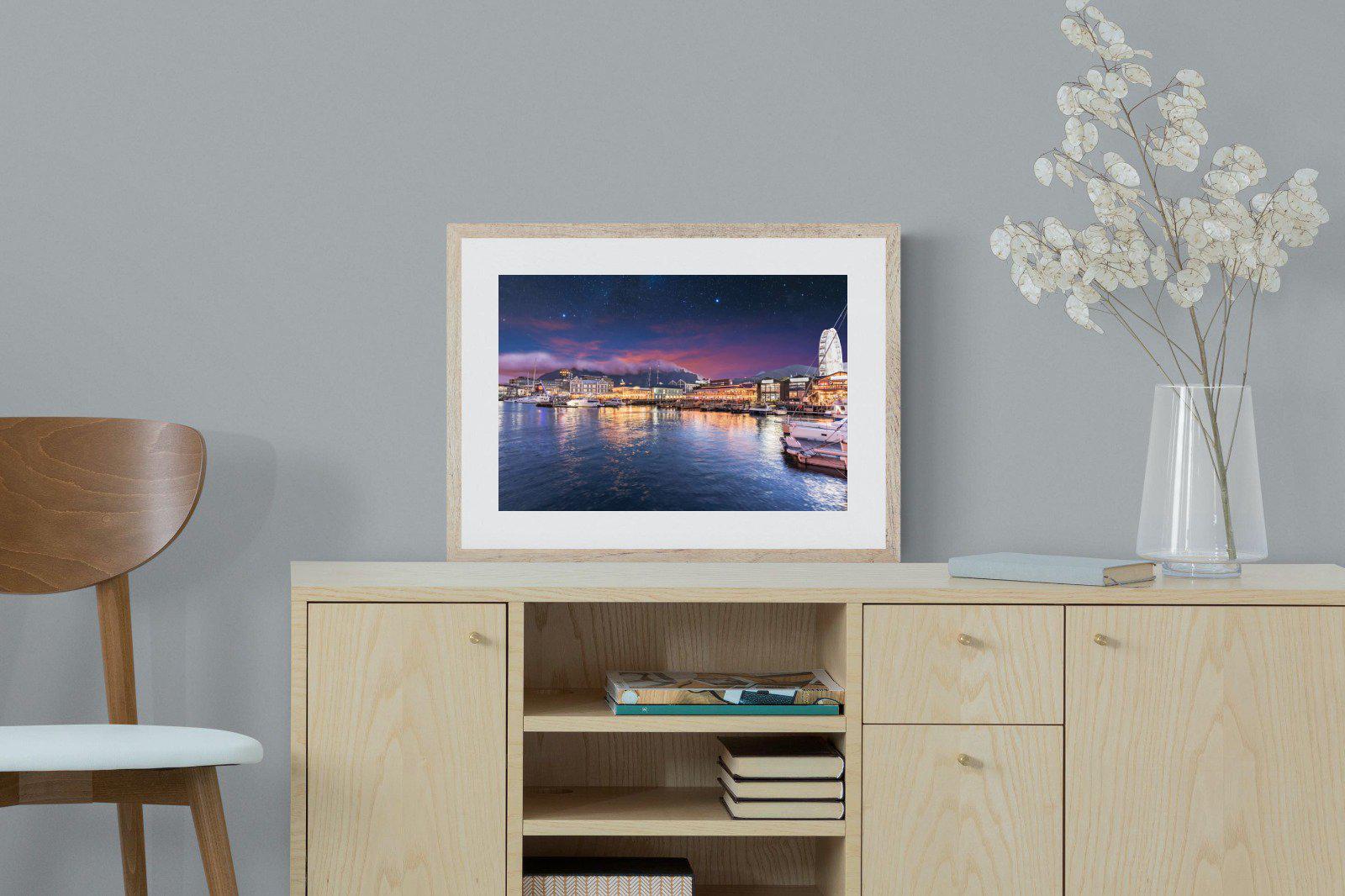 V&A Waterfront-Wall_Art-60 x 45cm-Framed Print-Wood-Pixalot