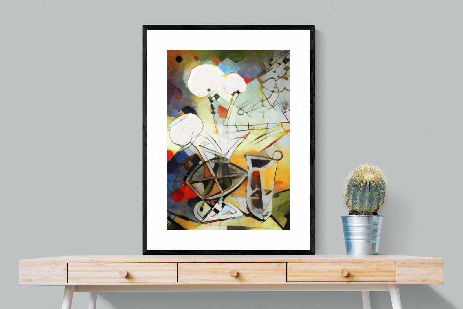 Wassily-Wall_Art-75 x 100cm-Framed Print-Black-Pixalot