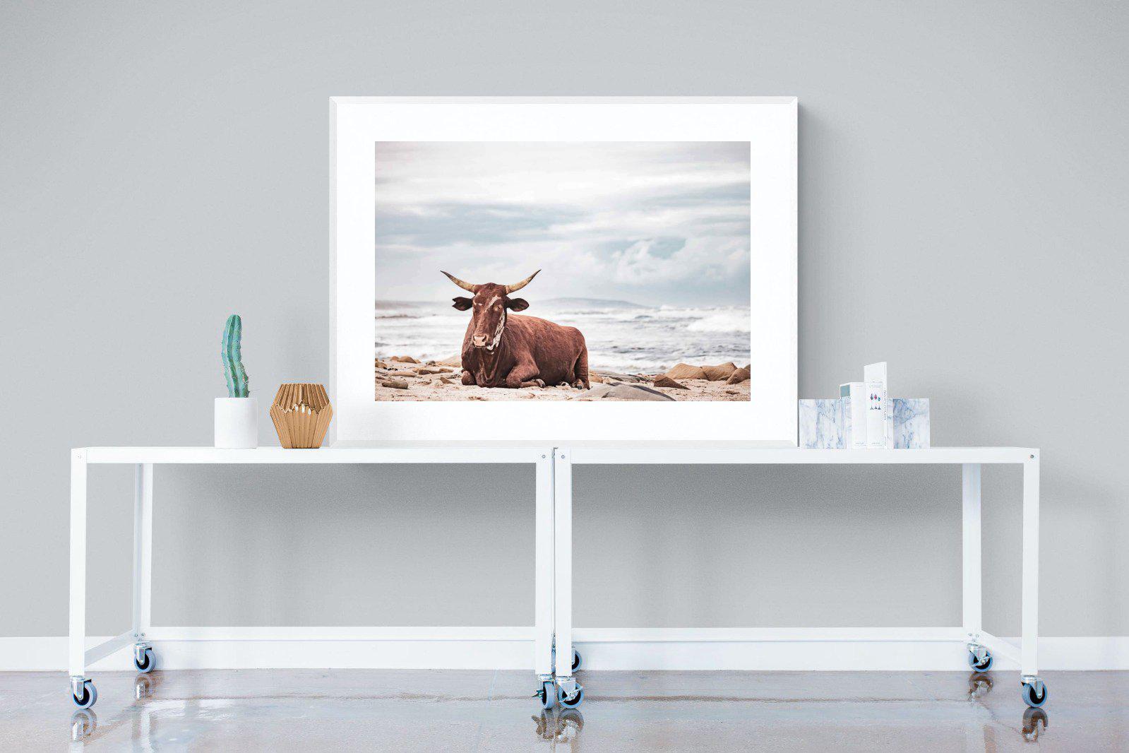 Watchful-Wall_Art-120 x 90cm-Framed Print-White-Pixalot