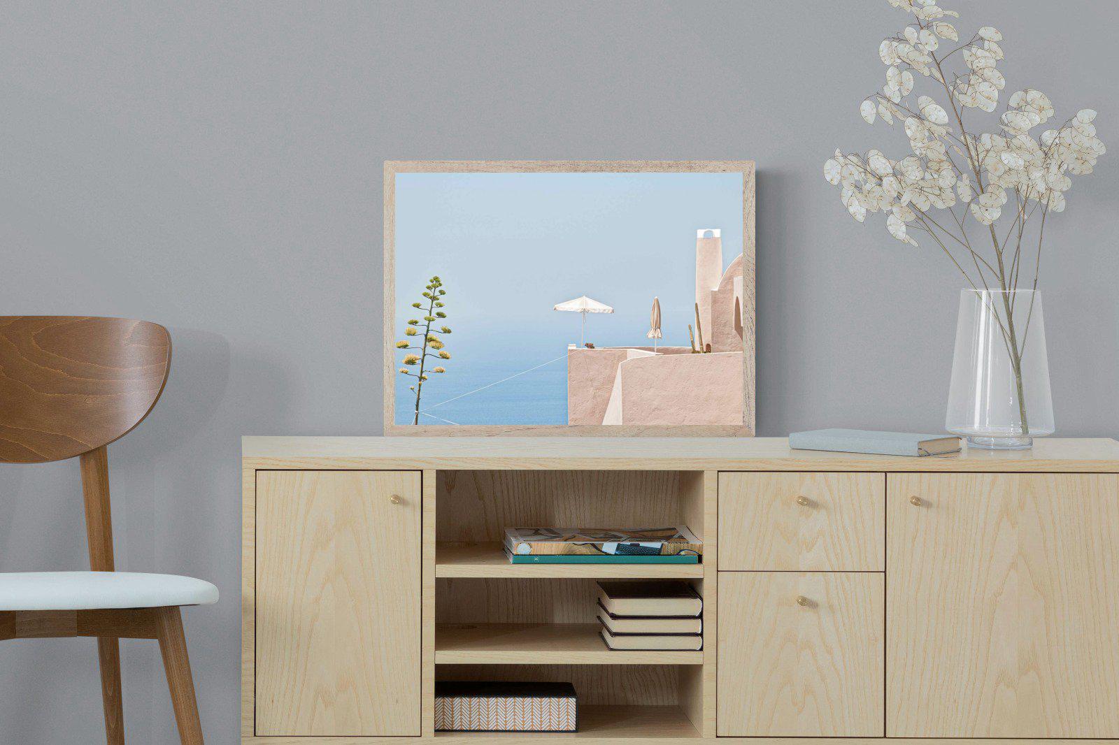 Where The Sea Meets The Sky-Wall_Art-60 x 45cm-Mounted Canvas-Wood-Pixalot