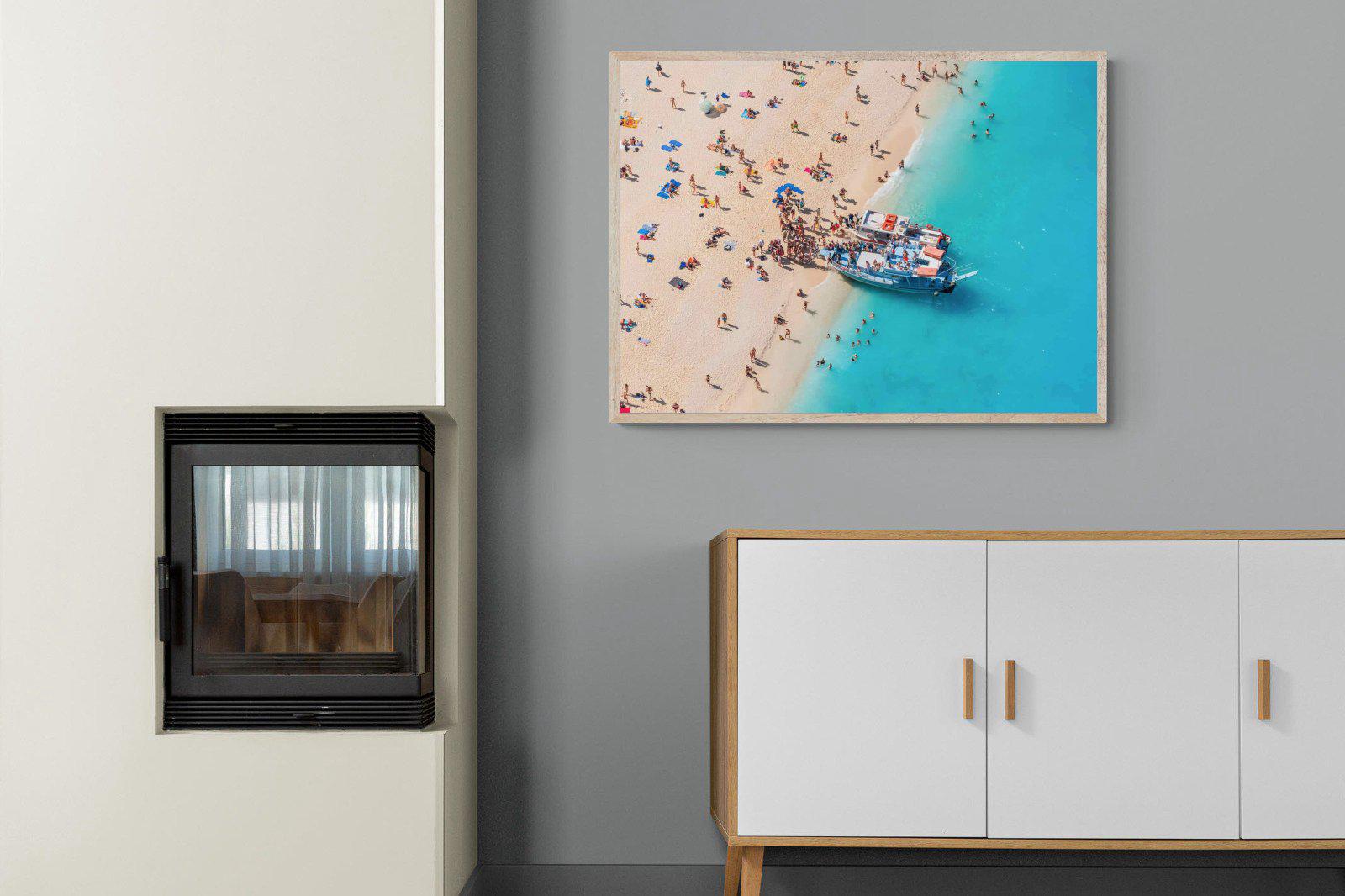 Zakynthos-Wall_Art-100 x 75cm-Mounted Canvas-Wood-Pixalot