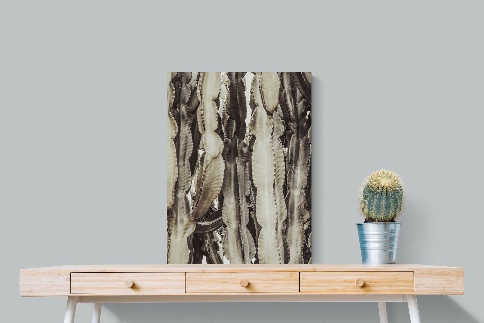 Desert Foliage-Wall_Art-60 x 80cm-Mounted Canvas-No Frame-Pixalot