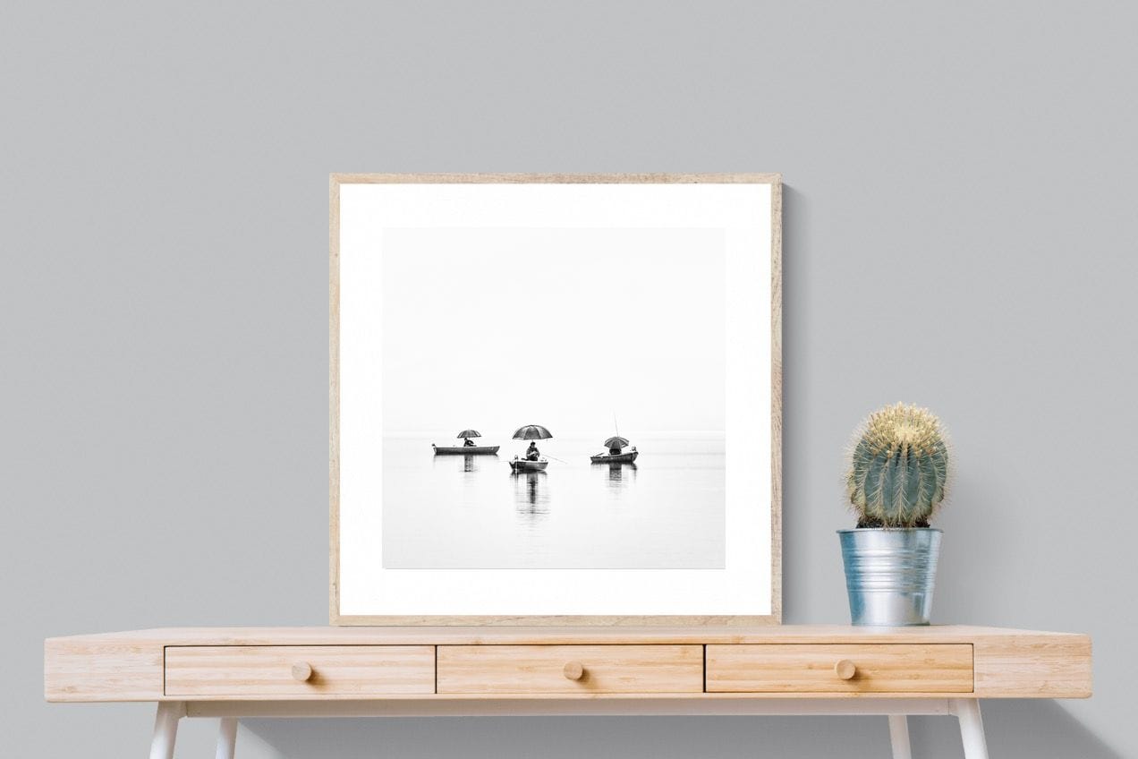 Fisherman's World-Wall_Art-80 x 80cm-Framed Print-Wood-Pixalot