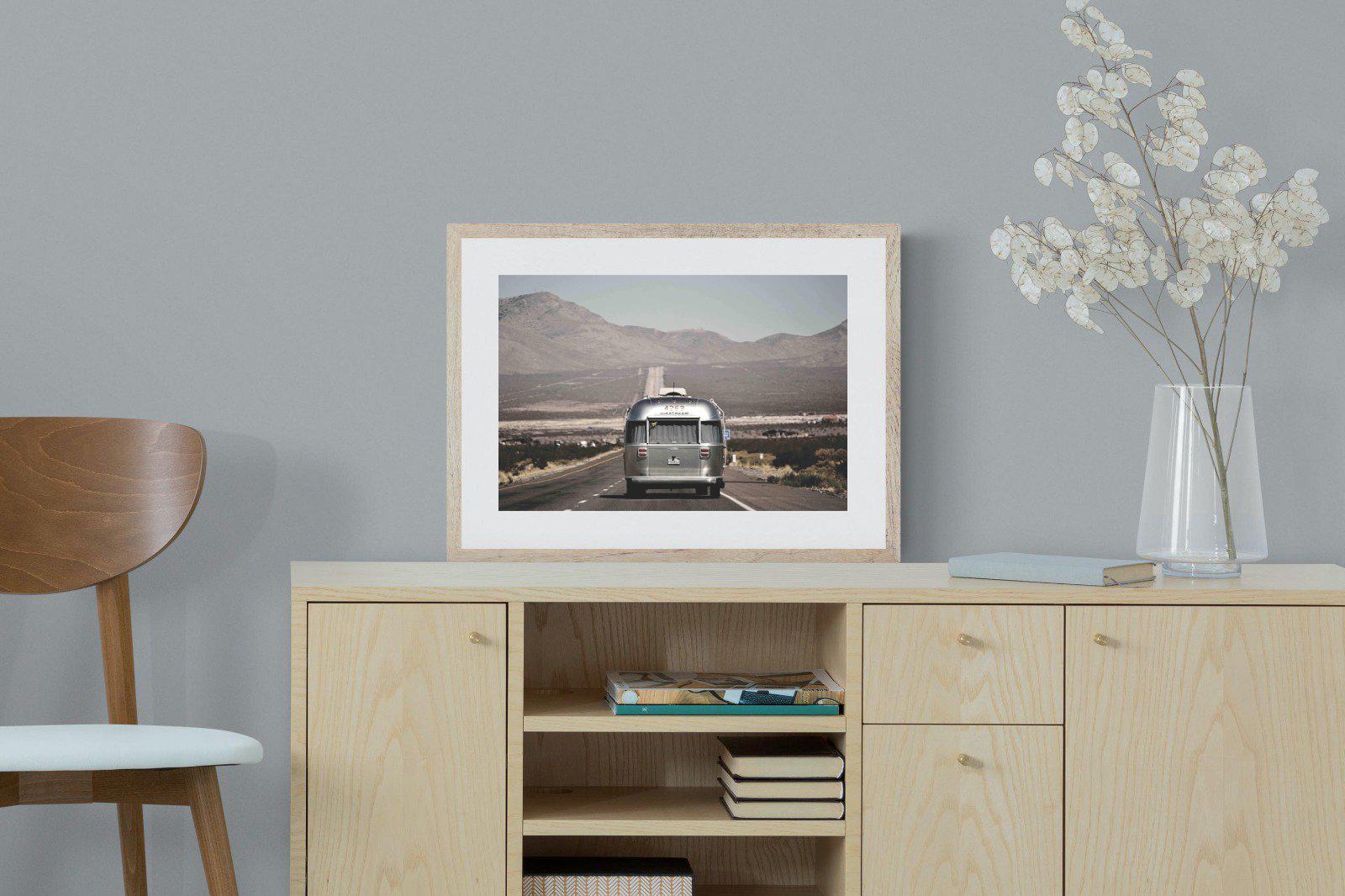 Airstream-Wall_Art-60 x 45cm-Framed Print-Wood-Pixalot