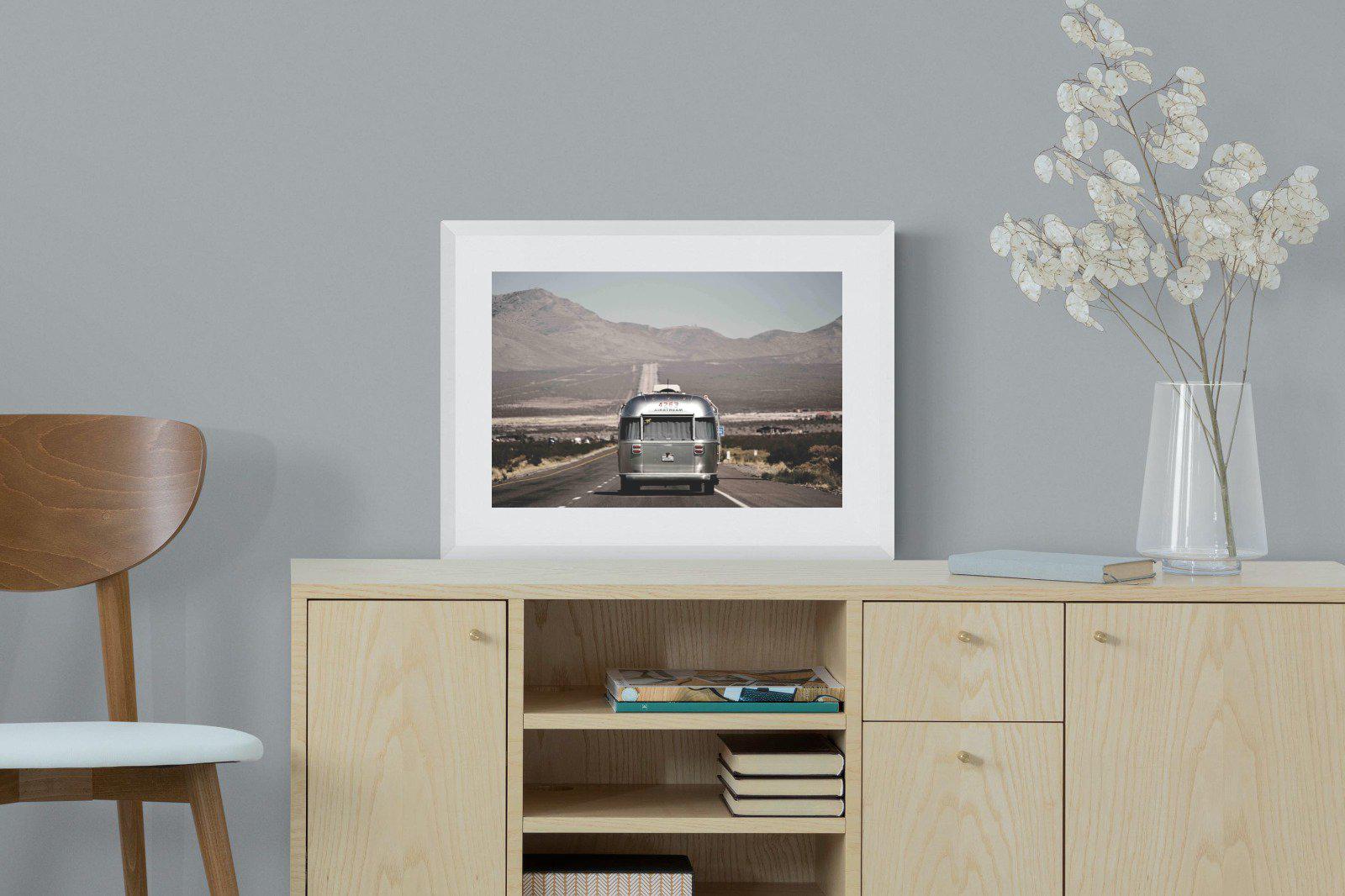 Airstream-Wall_Art-60 x 45cm-Framed Print-White-Pixalot