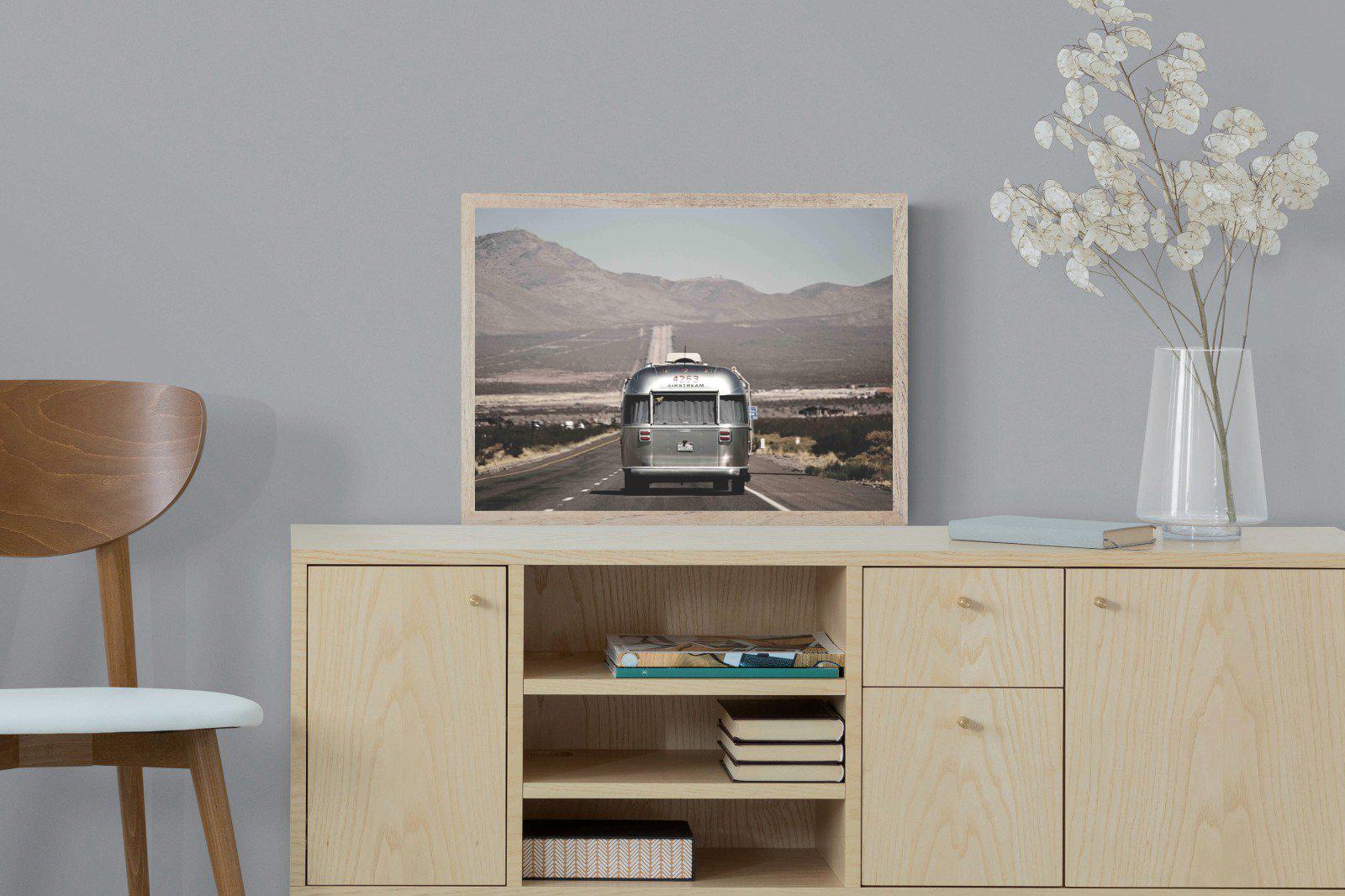 Airstream-Wall_Art-60 x 45cm-Mounted Canvas-Wood-Pixalot