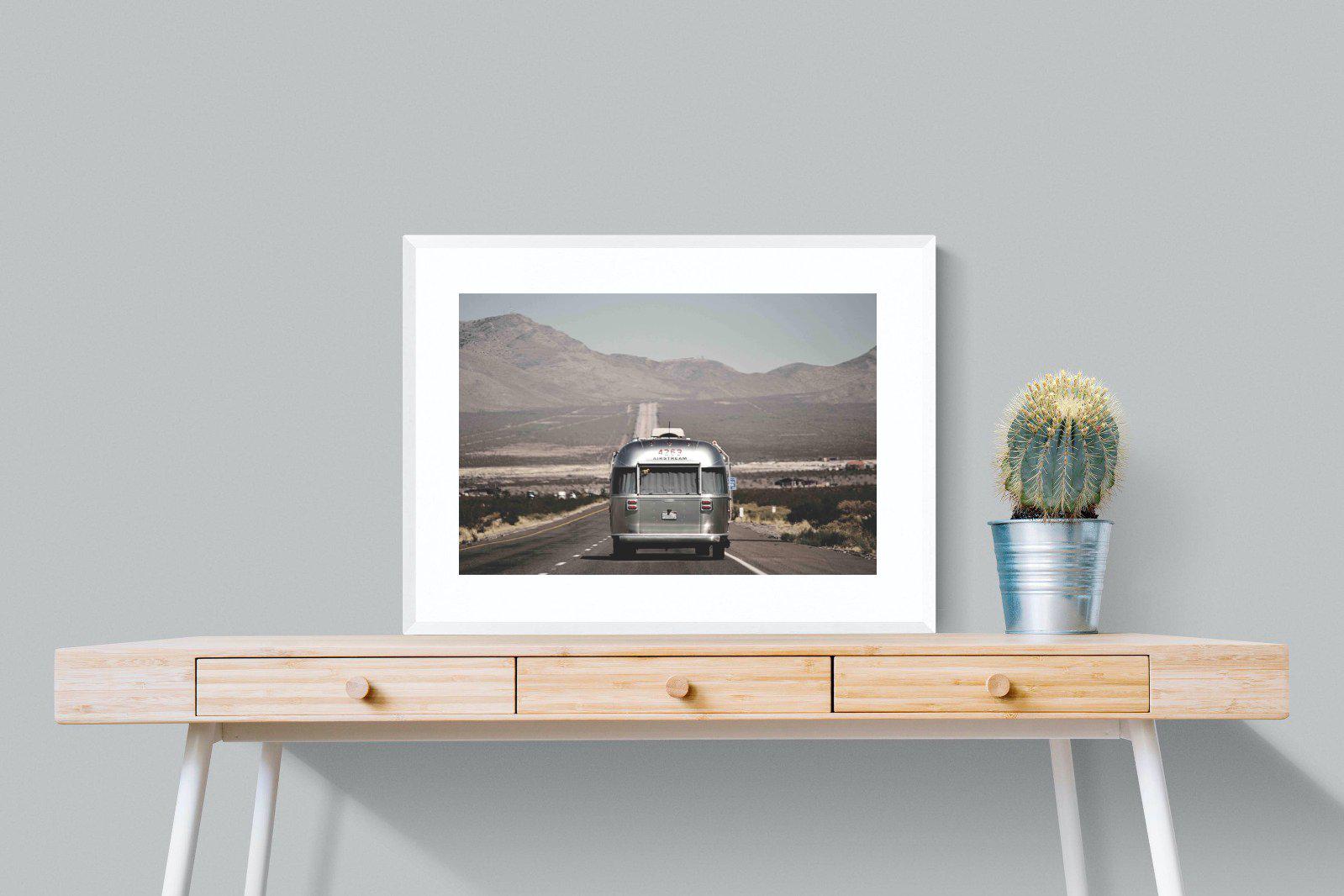 Airstream-Wall_Art-80 x 60cm-Framed Print-White-Pixalot