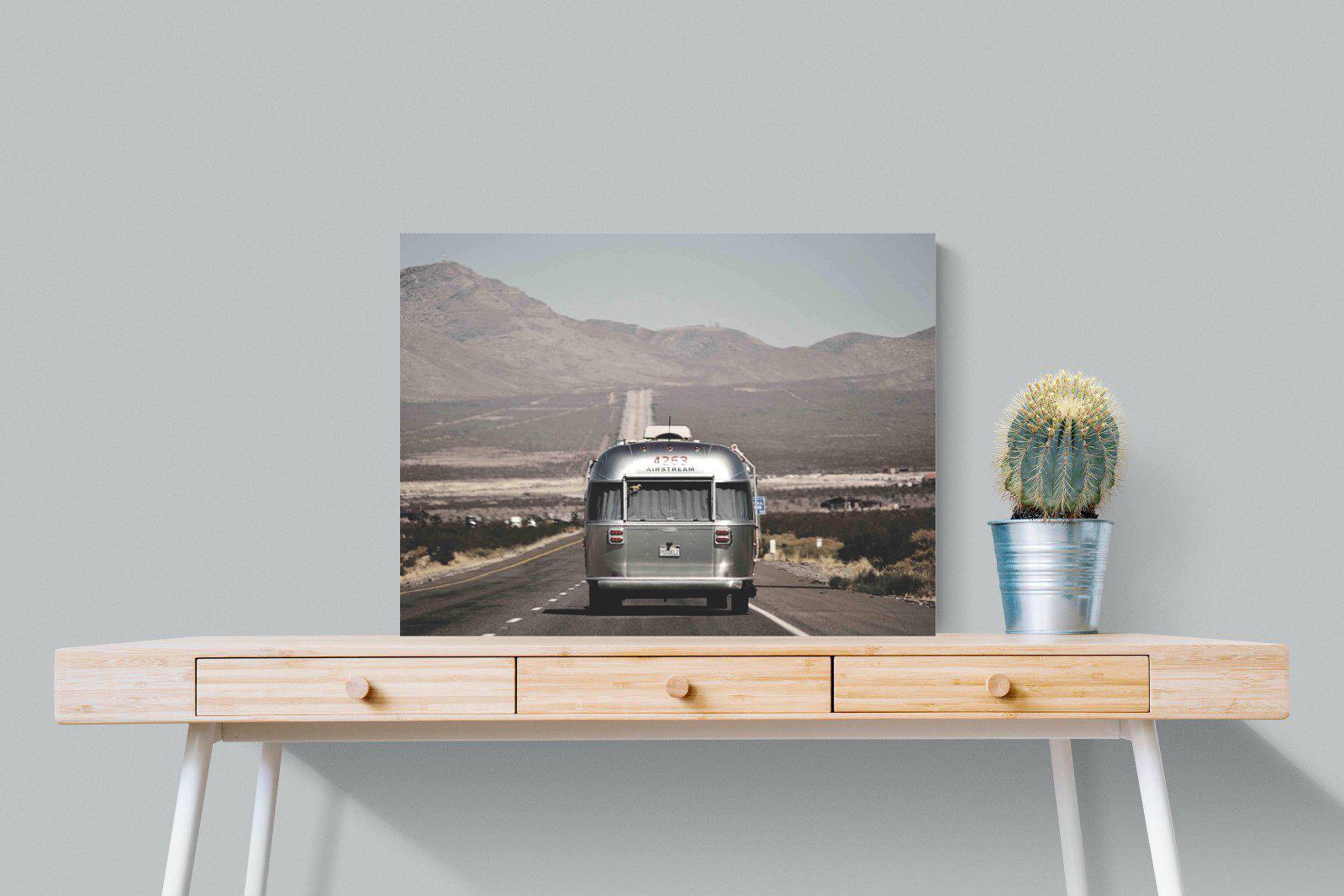 Airstream-Wall_Art-80 x 60cm-Mounted Canvas-No Frame-Pixalot