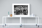 Amboseli Lake-Wall_Art-120 x 90cm-Framed Print-White-Pixalot