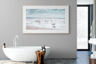 Atlantic Beach-Wall_Art-180 x 110cm-Framed Print-Wood-Pixalot