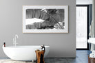 Banana Frond-Wall_Art-180 x 110cm-Framed Print-Wood-Pixalot