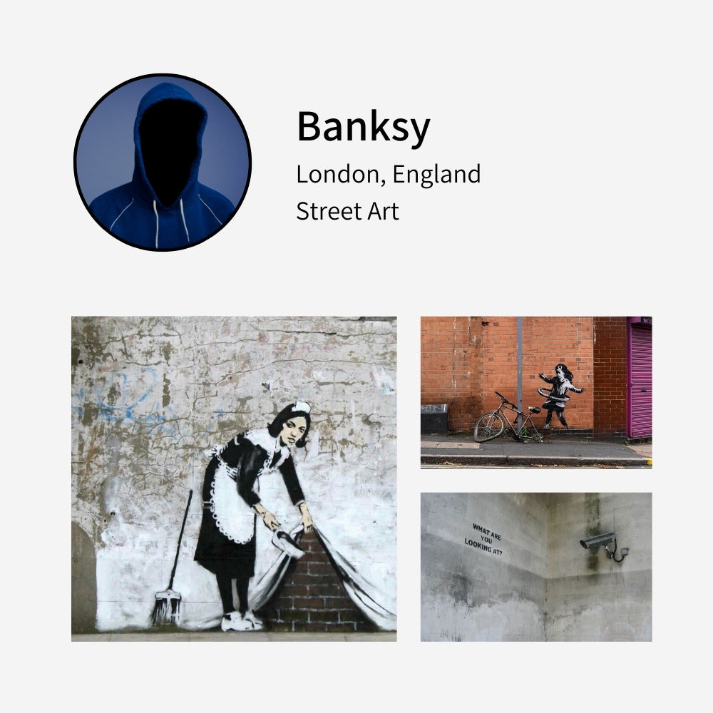 Pixalot profile of Banksy