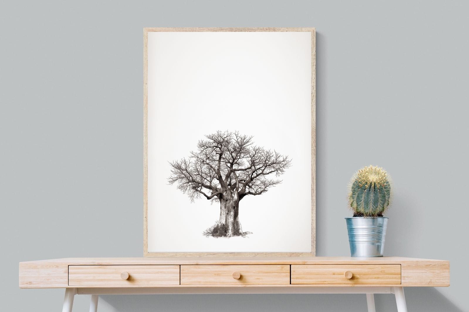 Baobab Legacy #4-Wall_Art-75 x 100cm-Mounted Canvas-Wood-Pixalot