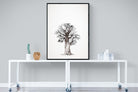 Baobab Legacy #5-Wall_Art-90 x 120cm-Mounted Canvas-Black-Pixalot
