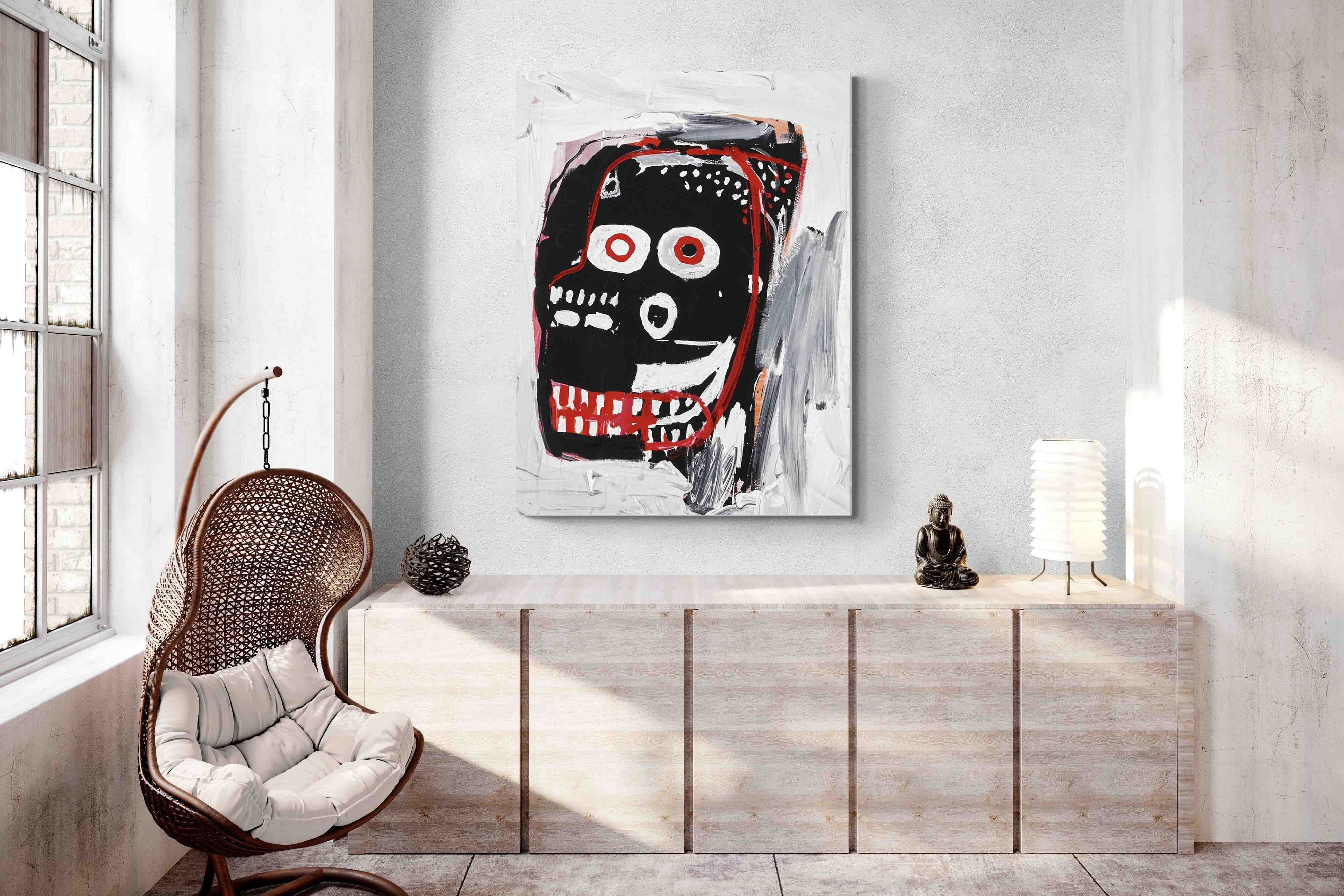 Pixalot Basquiat Untitled Head #9