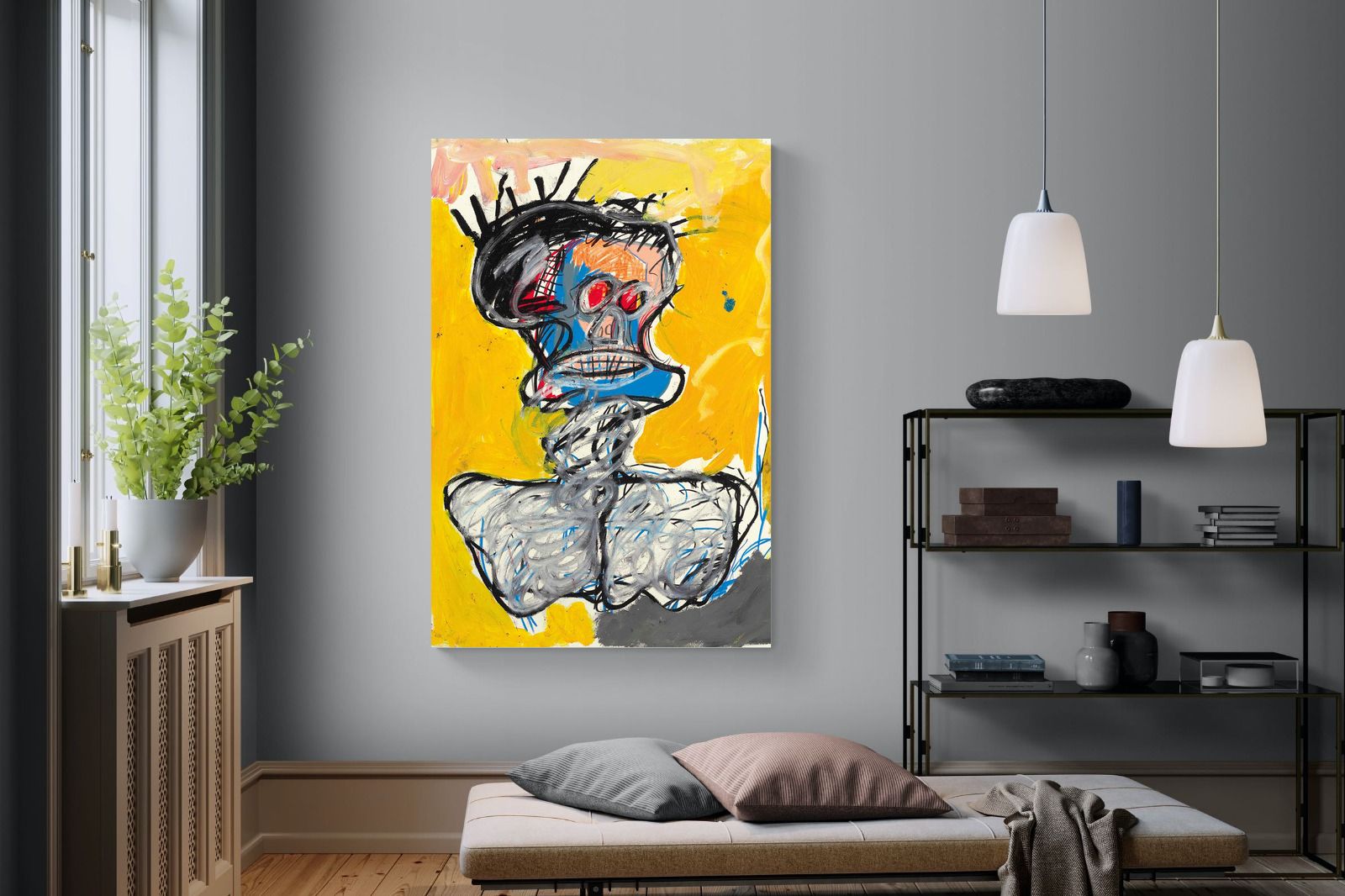 Pixalot Basquiat Untitled Head