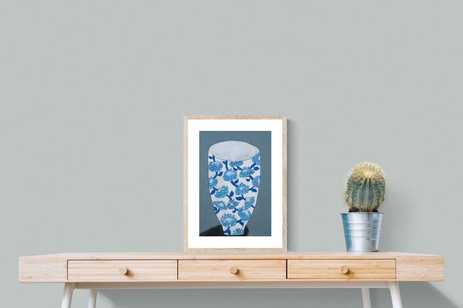 Pixalot Blue Protea Vase