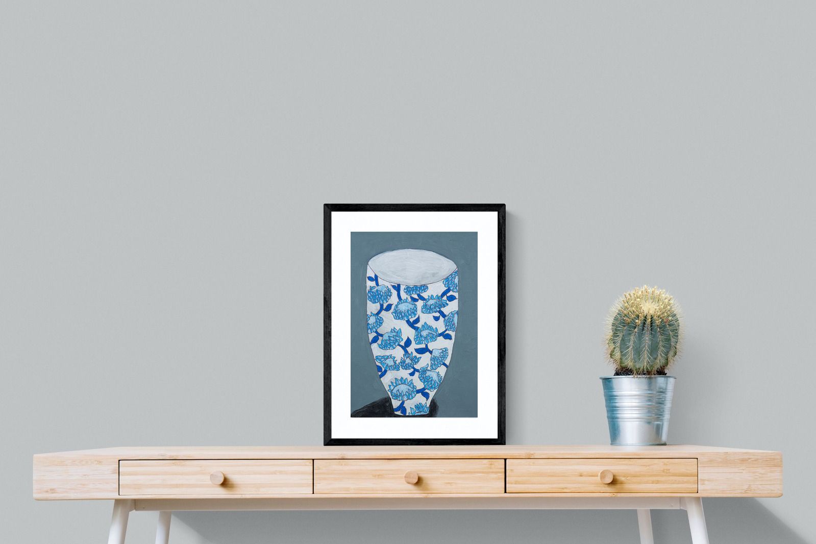 Pixalot Blue Protea Vase