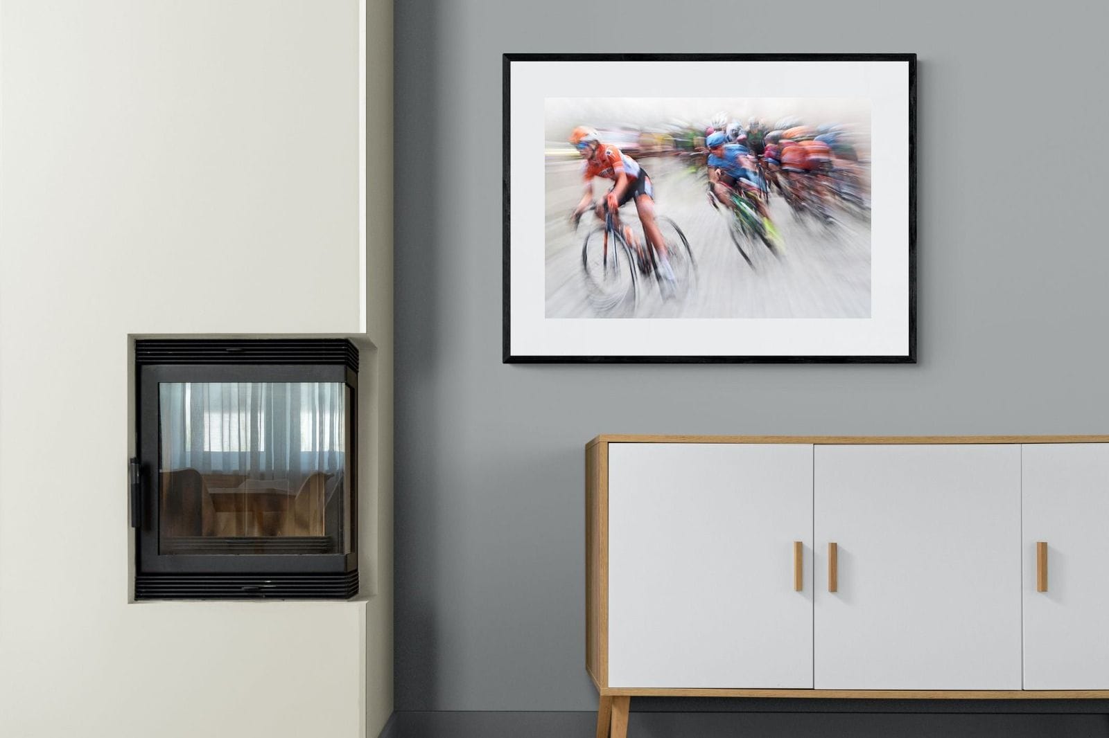 Breakaway-Wall_Art-100 x 75cm-Framed Print-Black-Pixalot