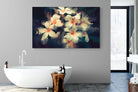 Brushed Petals-Wall_Art-180 x 110cm-Mounted Canvas-No Frame-Pixalot