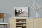Camels in the Dust-Wall_Art-60 x 45cm-Mounted Canvas-White-Pixalot