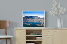 Cape Town Harbour-Wall_Art-60 x 45cm-Mounted Canvas-White-Pixalot