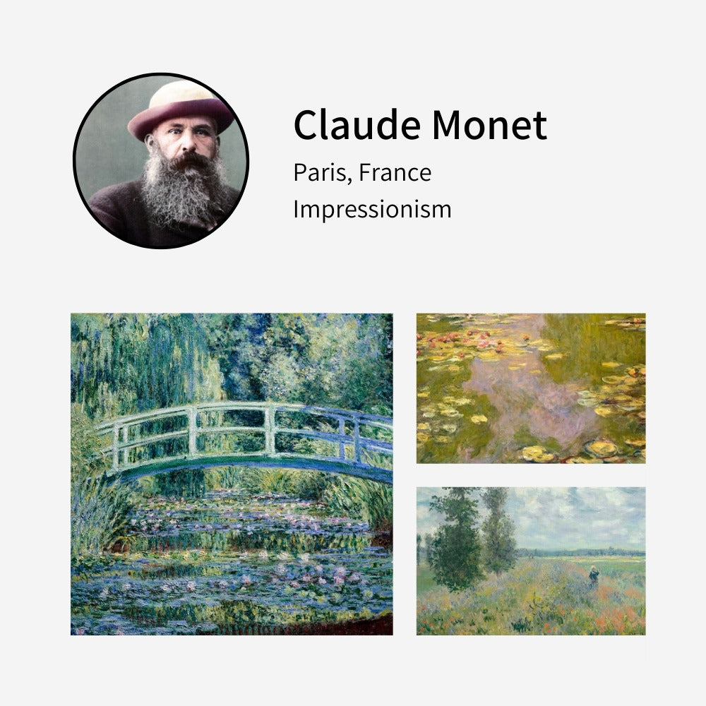 Pixalot profile of Claude Monet