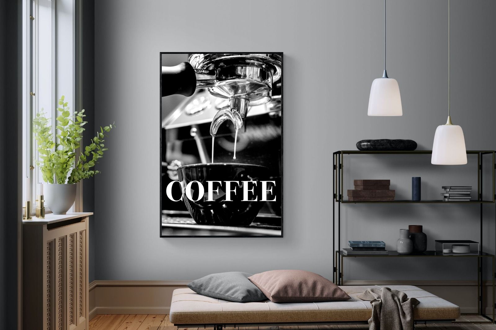 Pixalot Coffee Poster