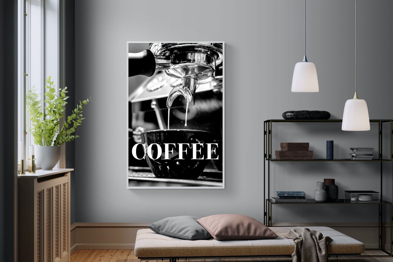 Pixalot Coffee Poster