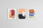 Colourfield Trio Set-Wall_Art-45 x 60cm (x3)-Mounted Canvas-Wood-Pixalot