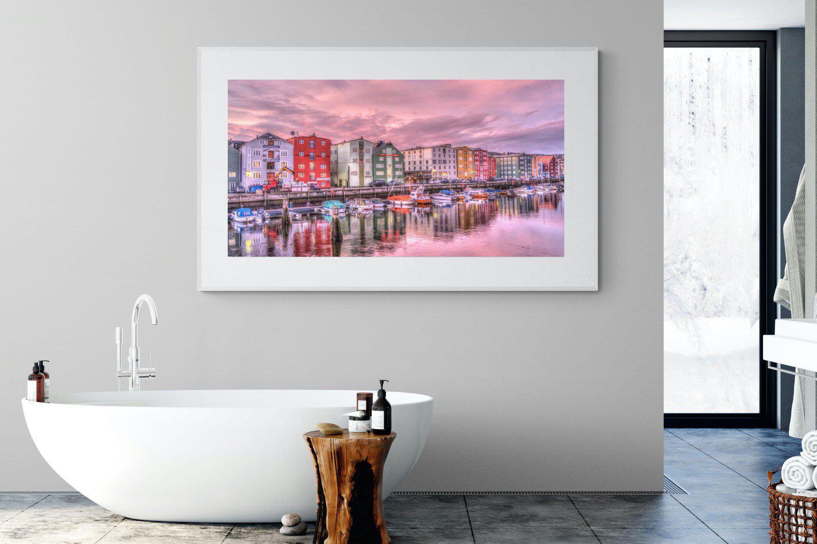 Copenhagen-Wall_Art-180 x 110cm-Framed Print-White-Pixalot