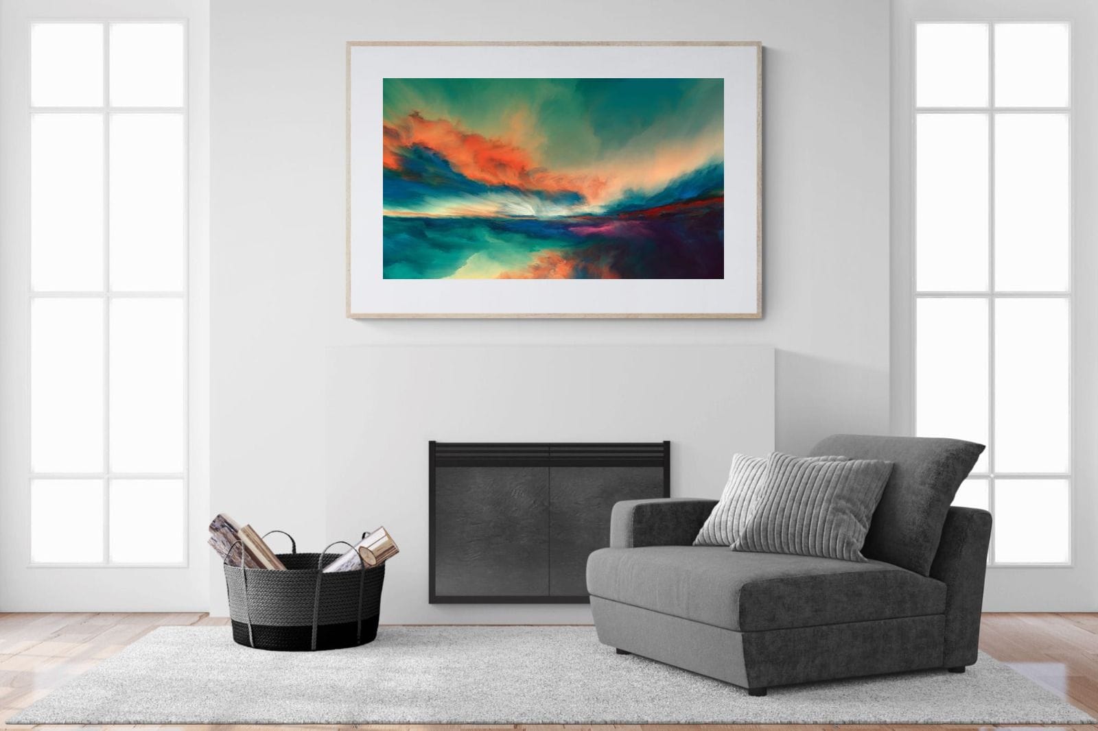 Dawn of Time-Wall_Art-150 x 100cm-Framed Print-Wood-Pixalot