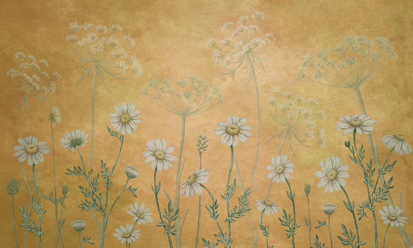 Dazzling Daisies (Yellow)-Wall_Art-Pixalot