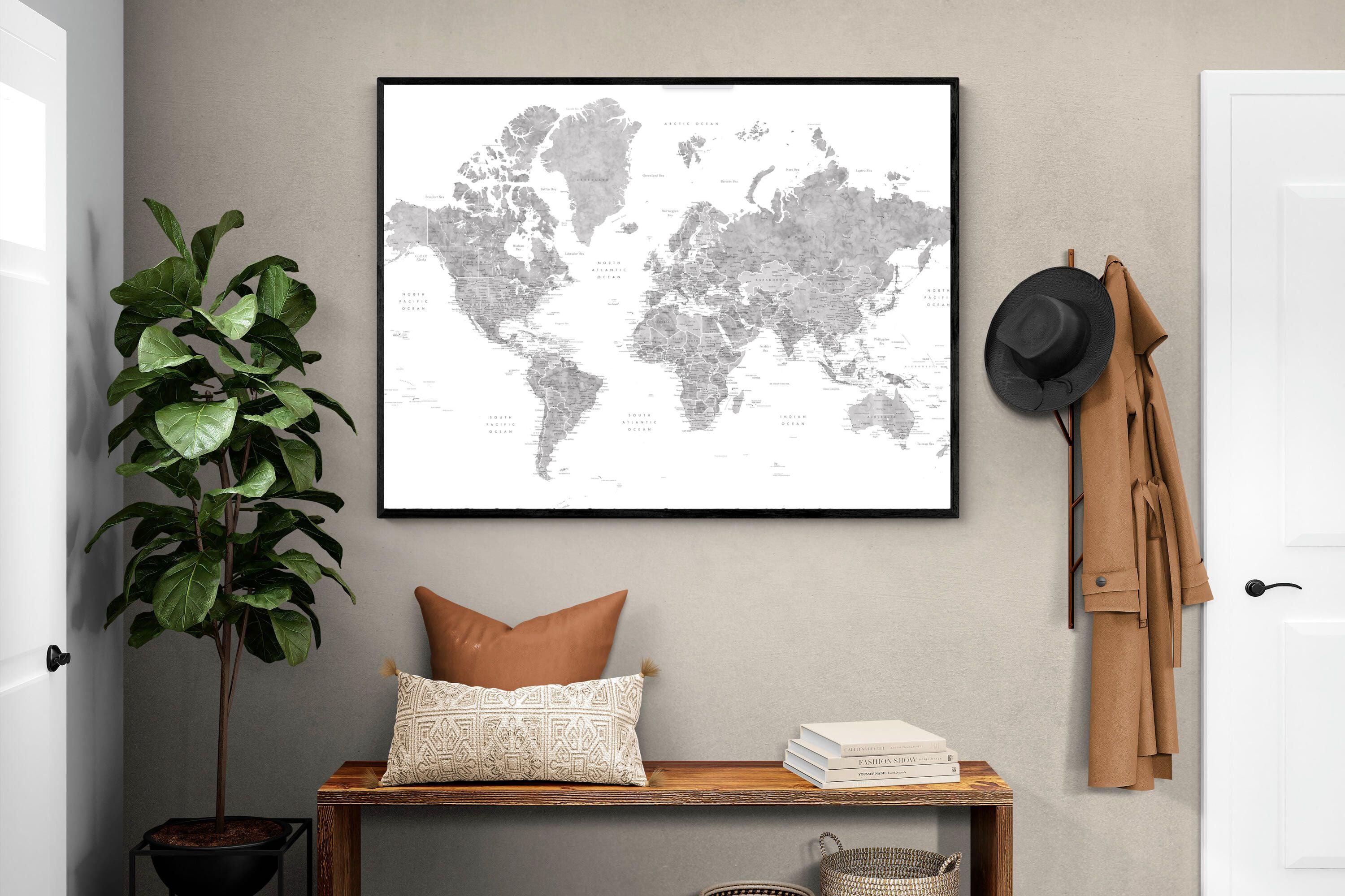 Pixalot Detailed World (Grey)